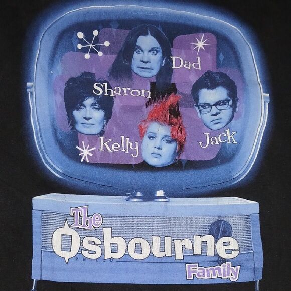 Vntg "The Osbourne Show" TEE - Picture 2 of 8